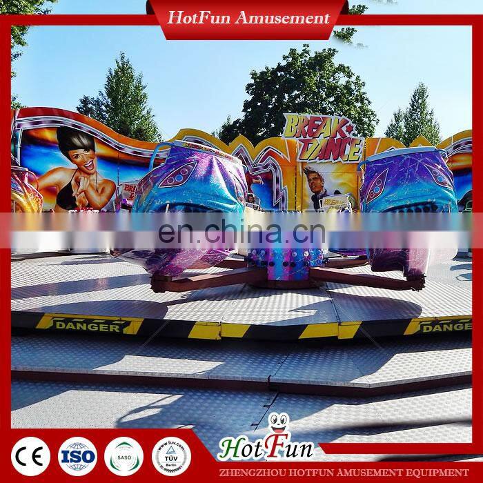 Fairground kids amusement park rides break dance ride for sale