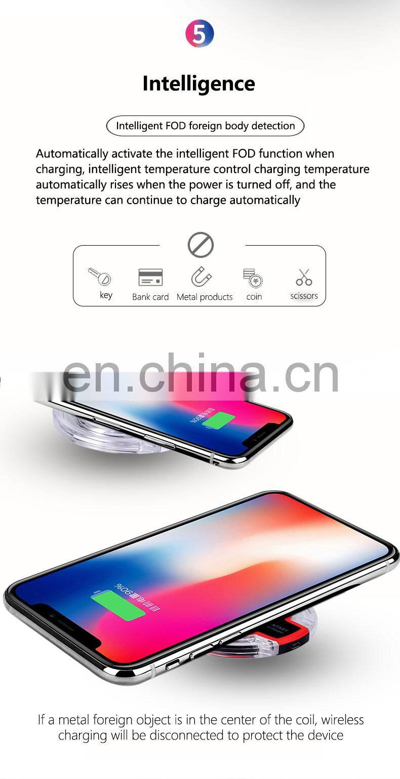 Phone Charger 2021 New product K9 wholesale 5V 1A 5W Universal Charger Fast Quick Charging Custom Wireless Charger Power Bank