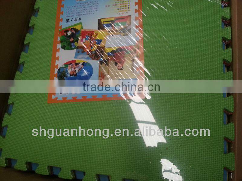 Foam Puzzle Play Mat For children/environmental eva play floor puzzle/comfortable foam jigsaw puzzle