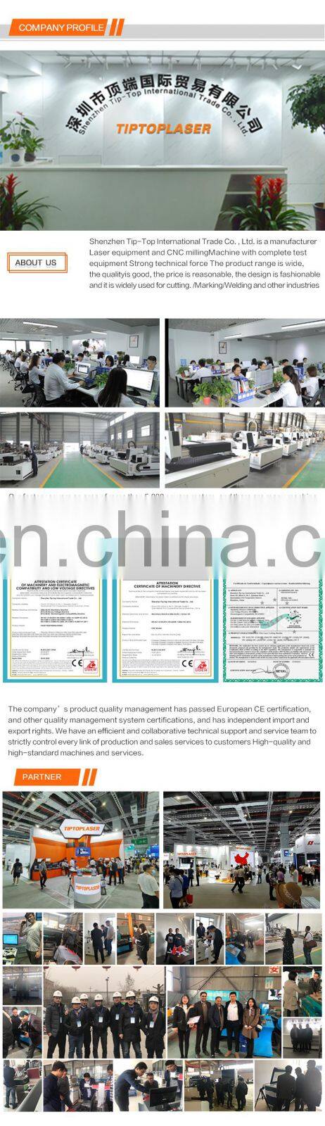 Discount price fiber laser metal cutting machine with high power 3000W