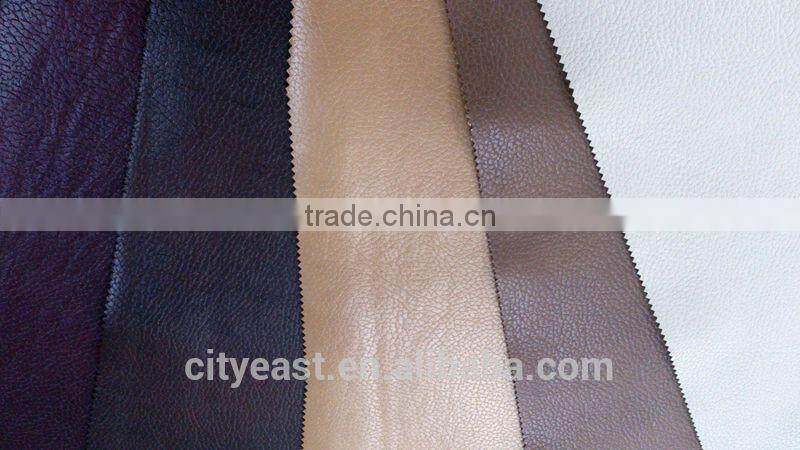 PU Breathing Leather Fabric Bonded With Single Velvet Fabric