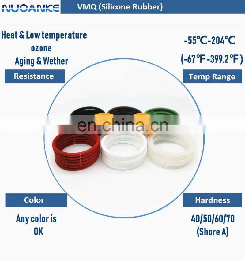 High Quality Rubber Silicone ORing Food Grade Silicone O Ring For Thermos With Good Sealing