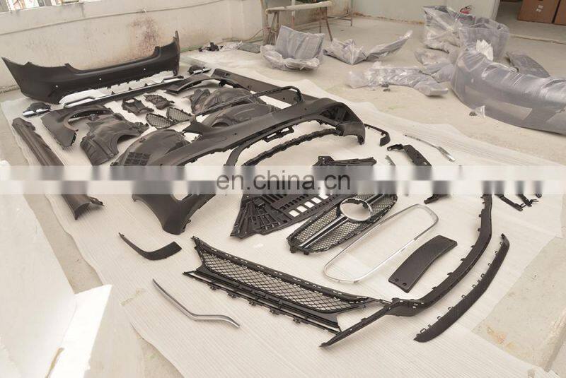 14-16 W212 E63 car full Body Kit for Mercedes E350 E400 Sport AMG Style