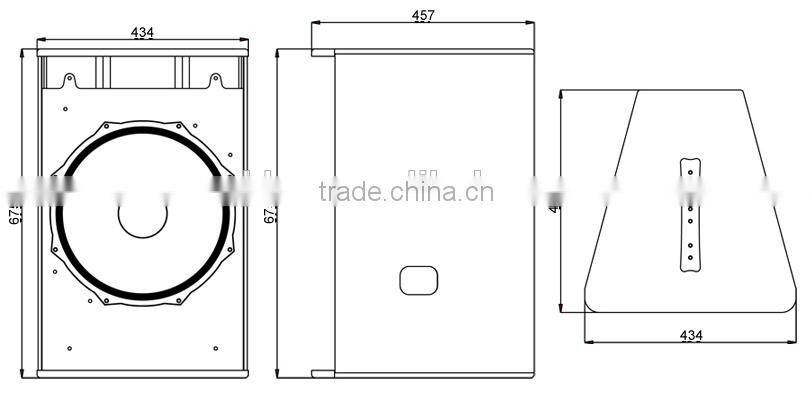 PS-15 BASS 15" dj bass speaker, bass speakers