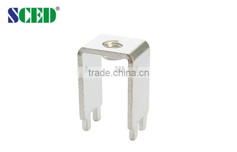 brass auto battery terminal brass parts 60A Center Space 5.00*10.80mm