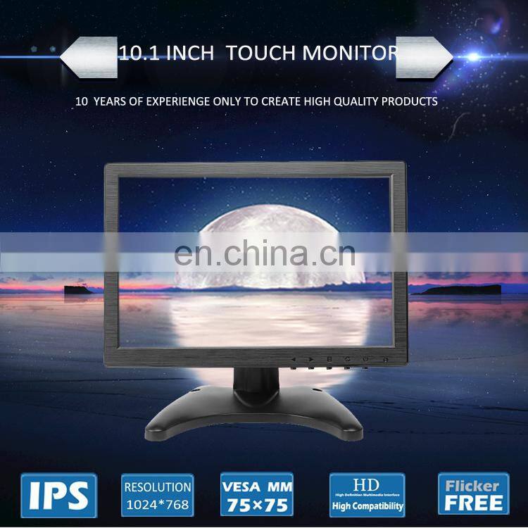 Industrial TFT Display 10.1" Full HD 1280*800 LCD CCTV Screen Monitor