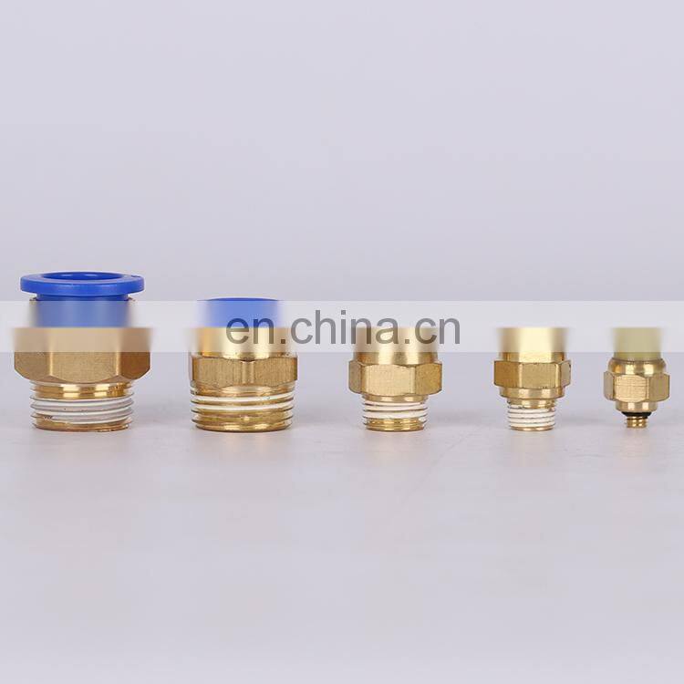 PC Type 4MM 6MM 8MM 10MM 12MM Plastic Pneumatic Tube Hose Connector Straight Air Hose Pipe Fitting