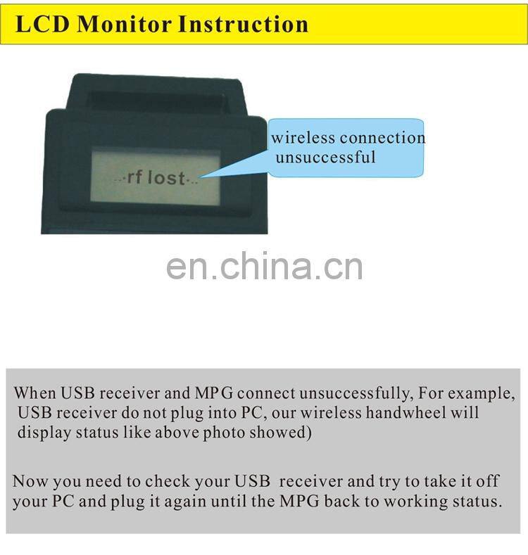 WHB04B-6 6 Axis XHC Usb Wireless Mach3 Remote MPG Pendent CNC pendant USB Handwheel