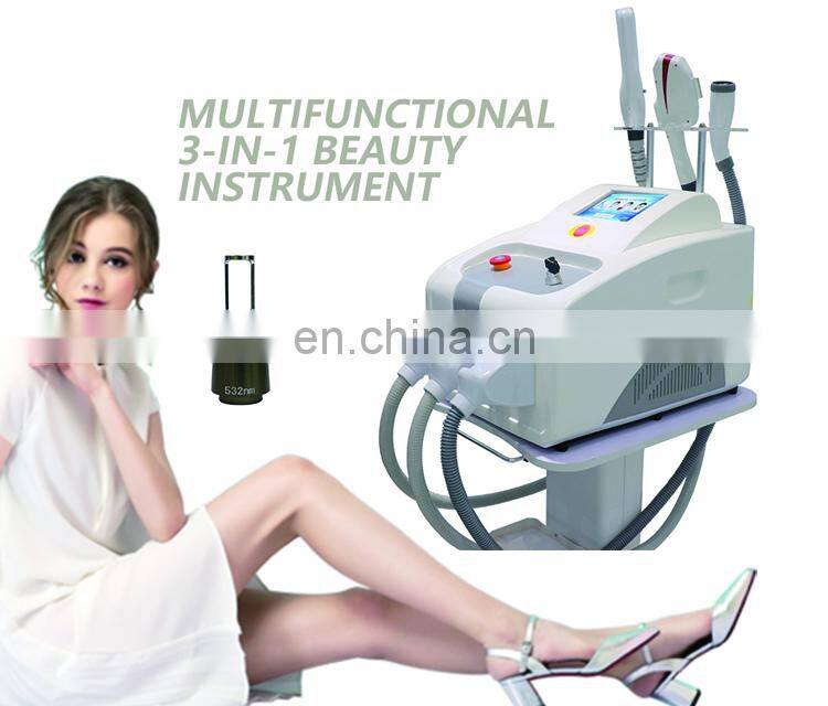 Sales 2022 beauty personal care blackhead remover vacuum Multifunctional 3-in-1 beauty instrument hair removal laser