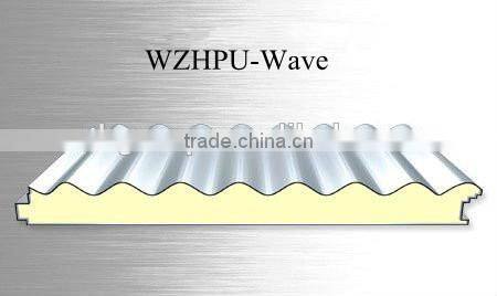 PU coolroom / coldroom sandwich panel for large size coldroom use