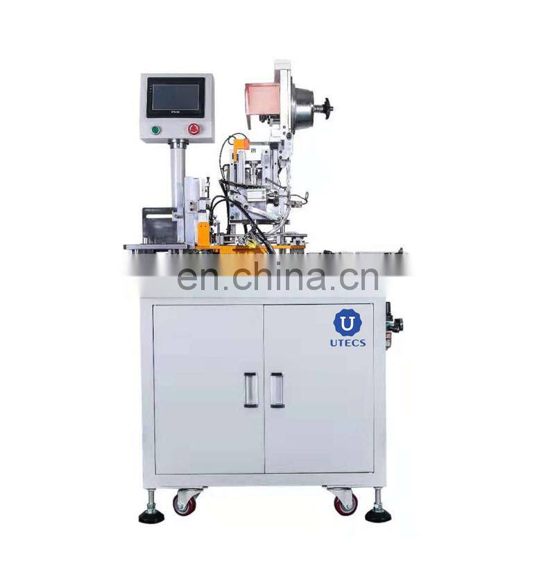 UT150E Automatic Eyelet Hangtag Punching Machine, Rivet Pressing Ojete Etiqueta Tag Perforadora