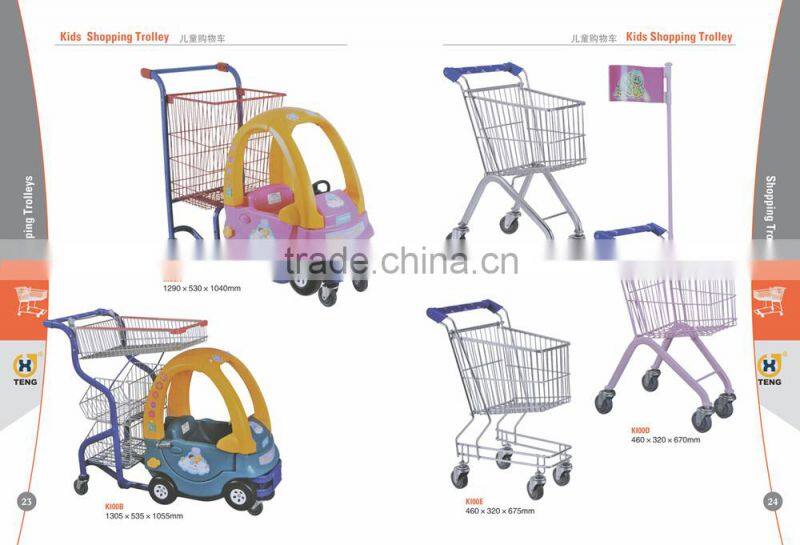K100C Stainless steel cart shopping cart M Shopping Trolley