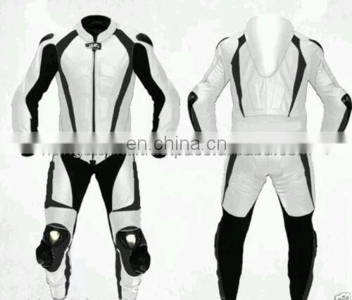 Custom Design Motorbike Racing Cowhide Motorcycle Leathers Suits Biker 1 piece