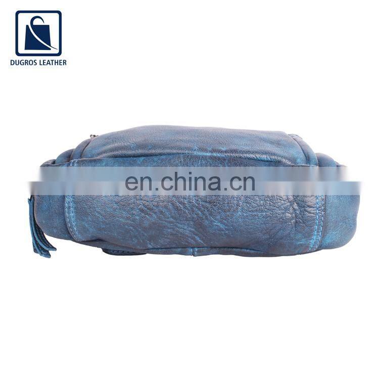 Exclusive Range of Latest Arrival Premium Quality Wholesale Genuine Leather Women Backpack Bag from Indian Supplier