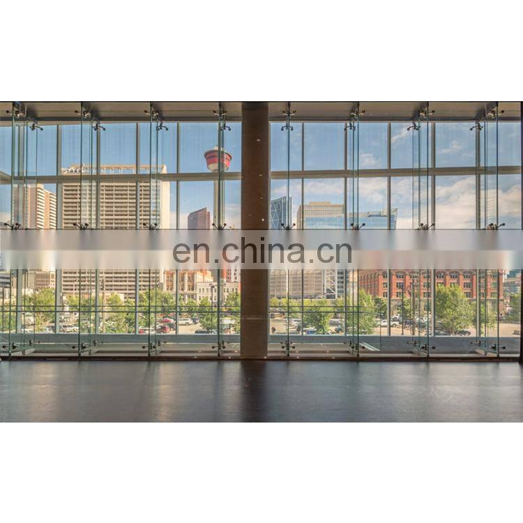 Tempered Panel Wall Building Decoration Facade Clear Laminated Construction Glass