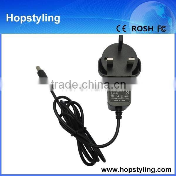 china supplier USA Standard AC Plug 5V 1A 5.5*2.5 mm CE approved Wall charger for phone/laptop charger
