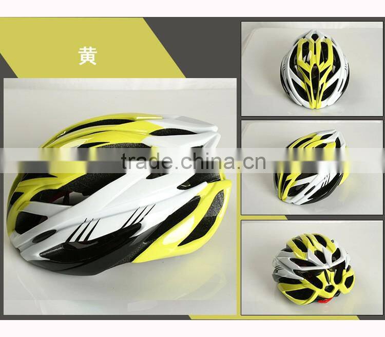 KY-H055high end nylon straw in mold adult cycling bike helmet