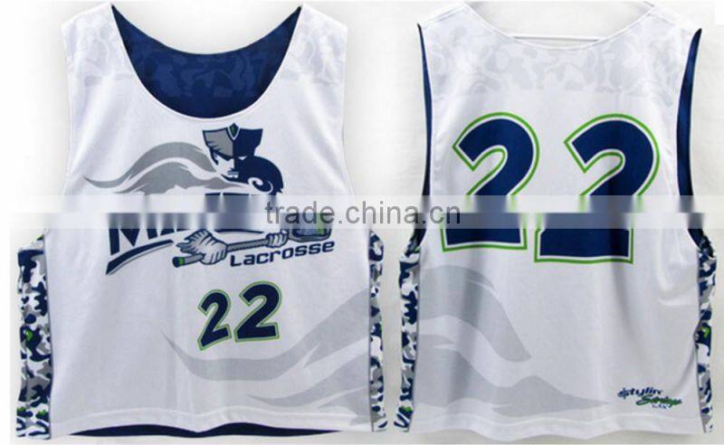Cheap custom pinnies lacrosse pinnies