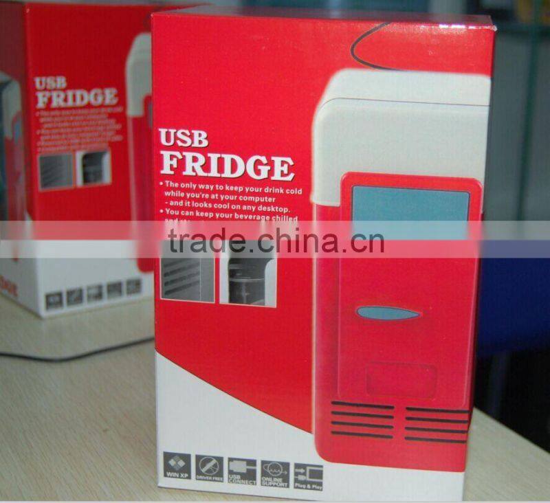 home and car used desktop mini usb fridge cooler&warmer |portable mini fridge for Christmas gift