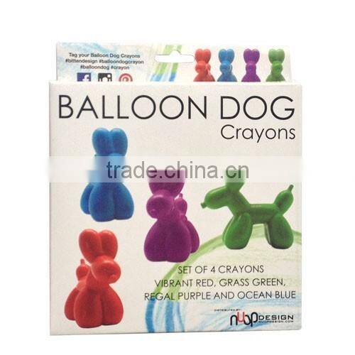 Make the cube with 7 colorful crayons