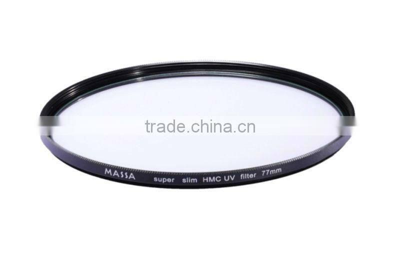 Factory supply uv filter glass 58mm camera filter
