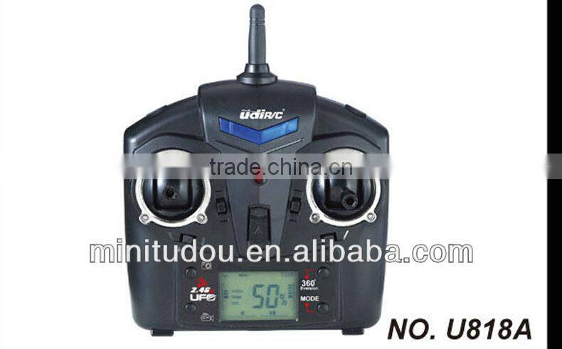 U818A rc brushless motor quadcopter 2.4Ghz 4CH 6 axis Camera RC Quad Copter