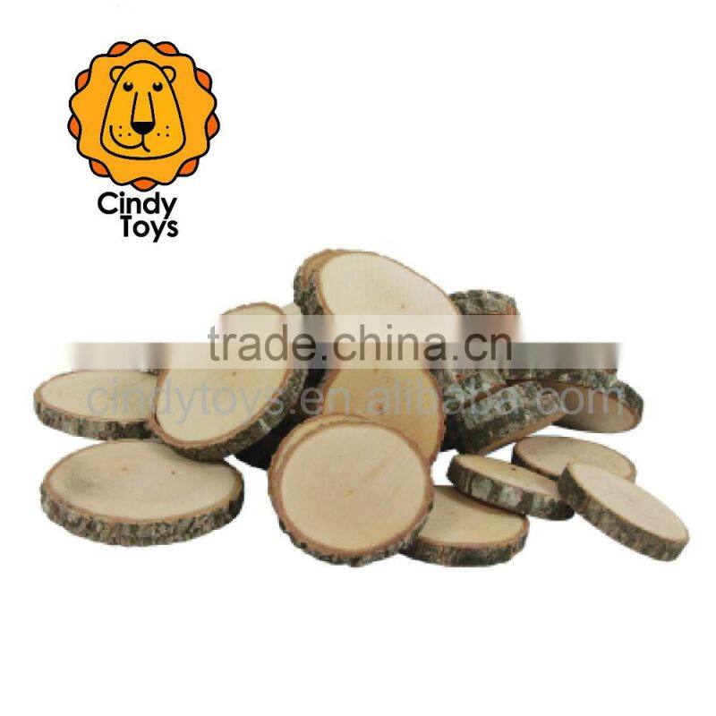 DIY Wooden Craft Slices Roundl 1000g for Kids