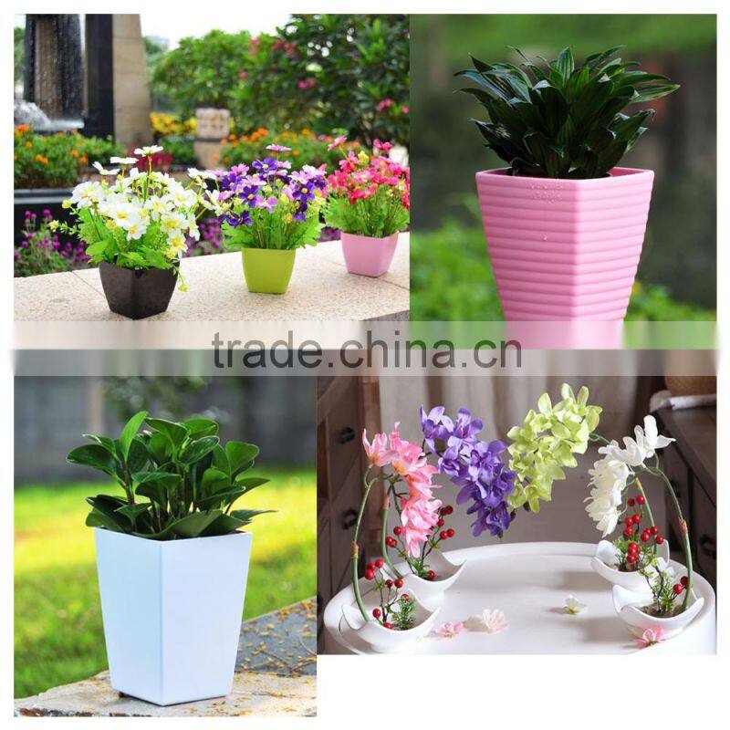 Cheape mini Star shape Melamine flower pot MX1401-1