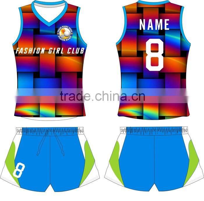 polyester dry fit custom sublimation volleyball men uniform/jersey custom volleyball