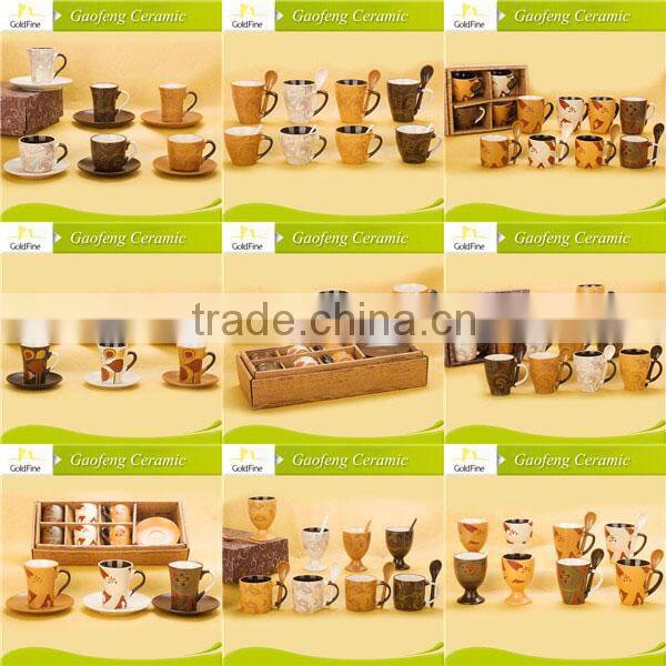 customized stoneware coffee mug