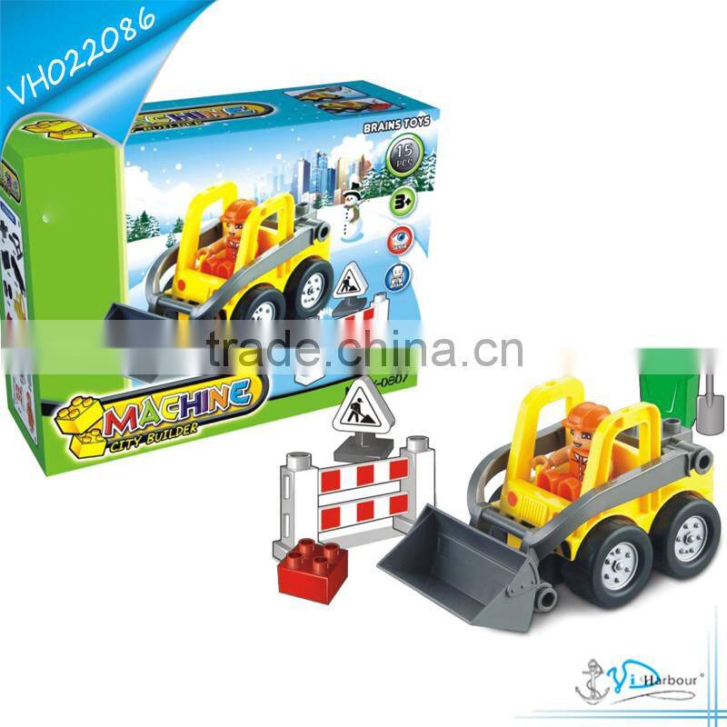 DIY Kids Plastic Construction Toy Building Blcoks Set