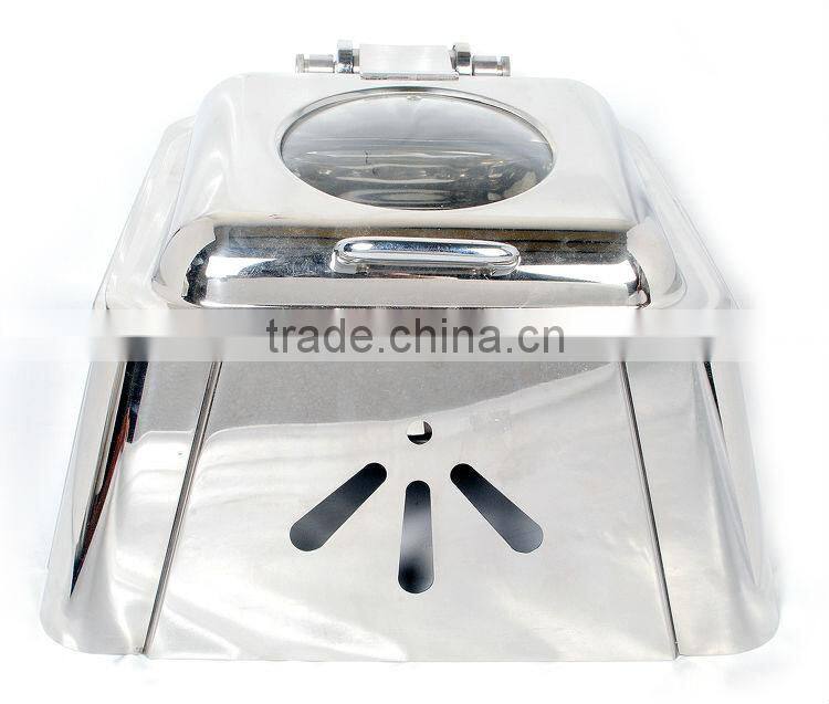 Steel Cheffing Dish, Wedding & Party utensils, food serving dish, hot keeping dish, Catering item, Hotel & Restaurant utensils