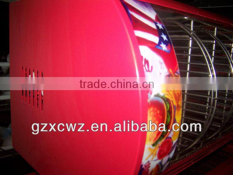 6-Layer pizza heating warming showcase