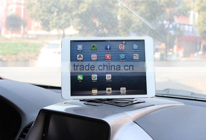 PU Metal sticky pads Car Bracket Phone Holder Stand for phone GPS Tablet 360 Degree Anti Slip Mats
