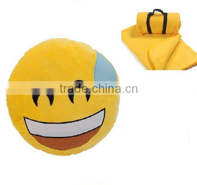 Plush Emoji Blankets / Plush emoji Baby Blanket / Soft emoji Blanket