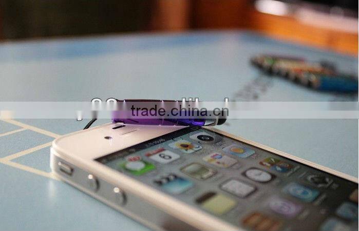 Mini high sensitive stylus touch screen pen with 3.5mm dust plug