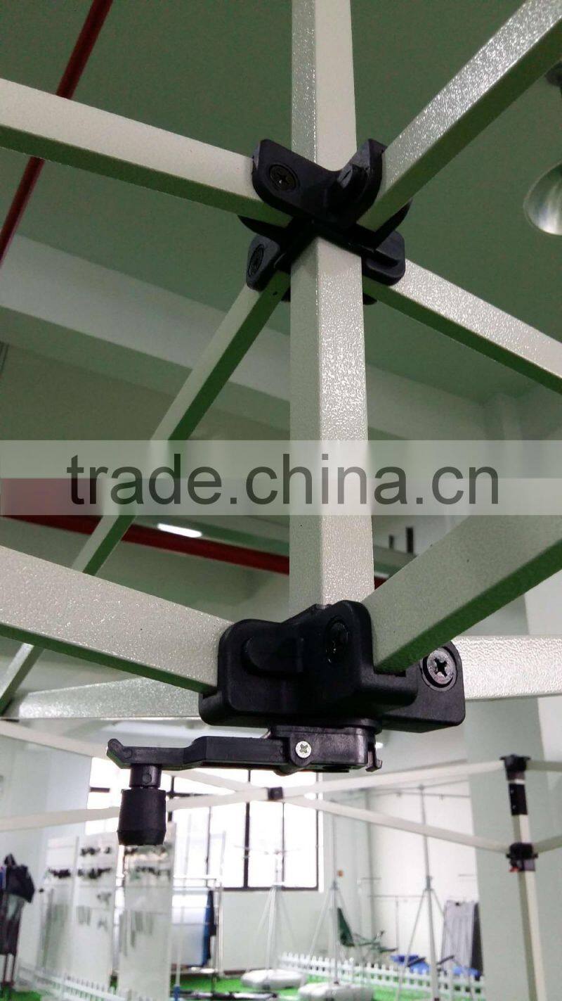 10x10ft sqaure tube steel frame folding tent pop up canopy