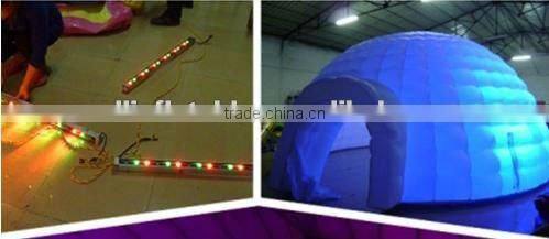 New design LED lighting Inflatable dome tent for party