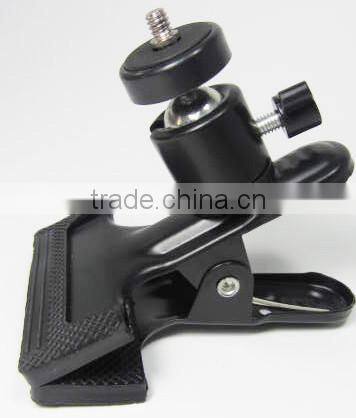 ET-SD01 Studio Multi-function Clamp with Tripod Head for Camera and Flash Tripod Attachment Camera Mount Clamp