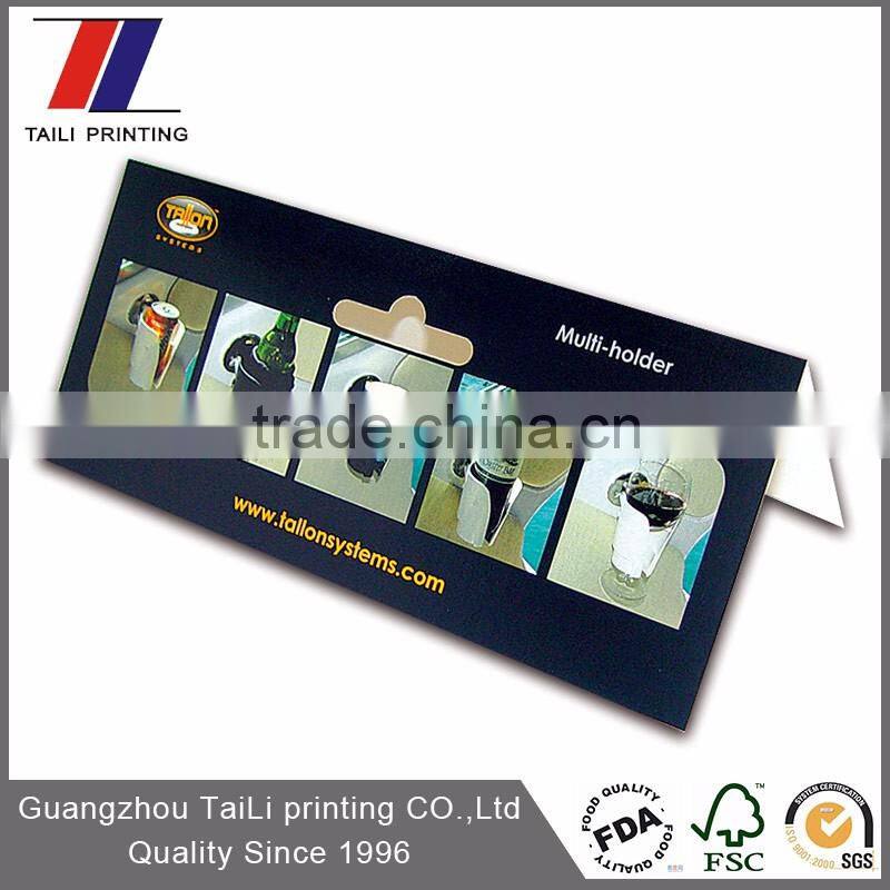 Customized garment tags paper header cards,cheap header card printing wholesale