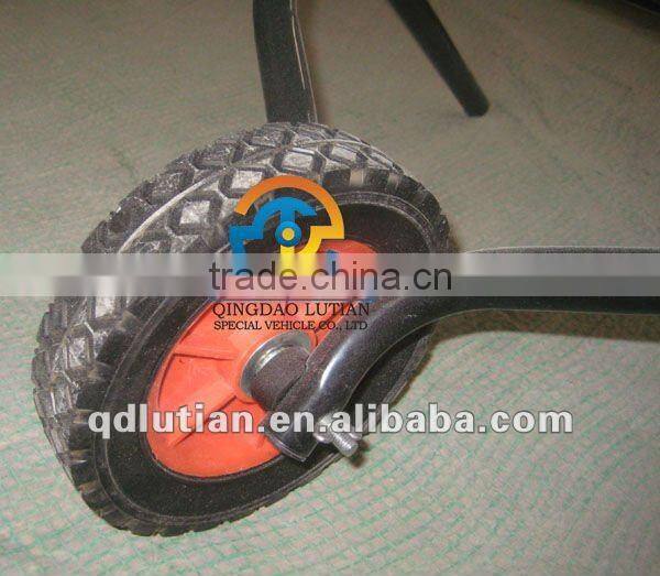 folding wheel barrow, foldaway wheel barrow, garden wheelbarrow