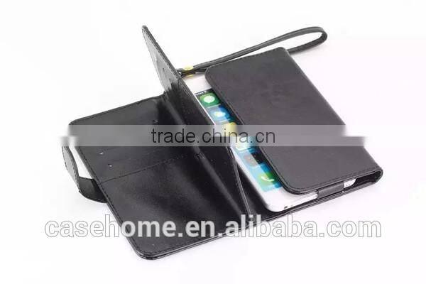 Card slots Wallet Strap Leather Pouch Case Cover For Vivo X6