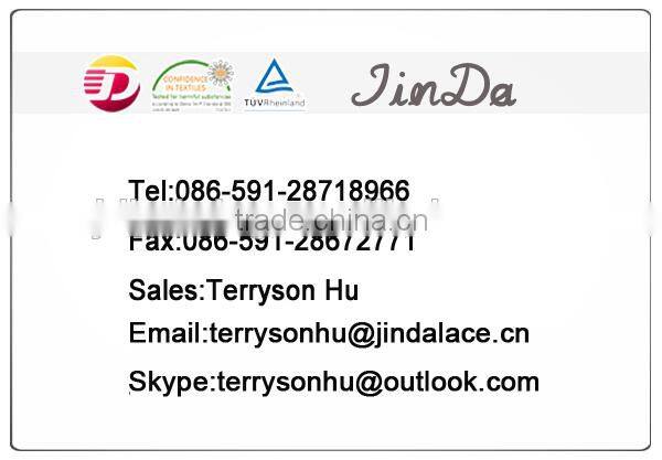 New arrival elegant ripple pattern lace for wedding dress