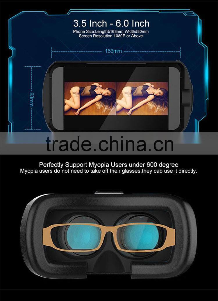 Classic design VRII smart virtual reality cases without remote control