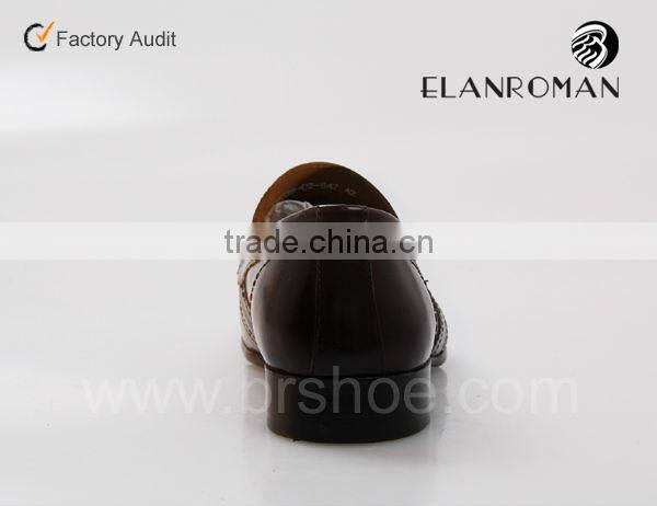 Men fashion latest leather men shoes