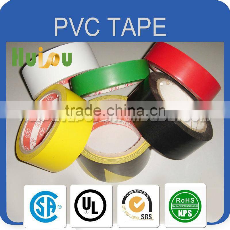 strong adhesion floor marking pvc tape for dangerous caution
