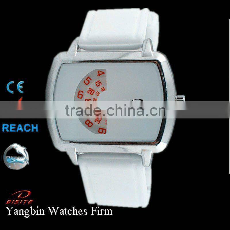 Hot Sale Colorful Silicone Fashion Sport Lady Bangle Watch