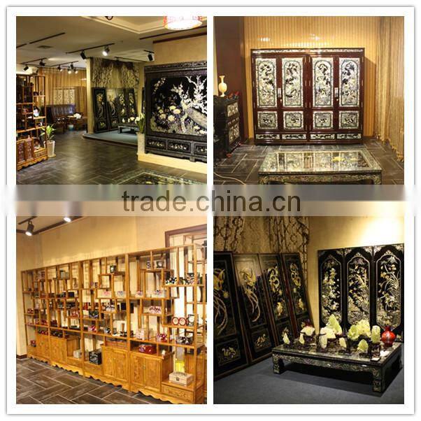 High end mother of pearl drawer wooden jewelry boxes with lock