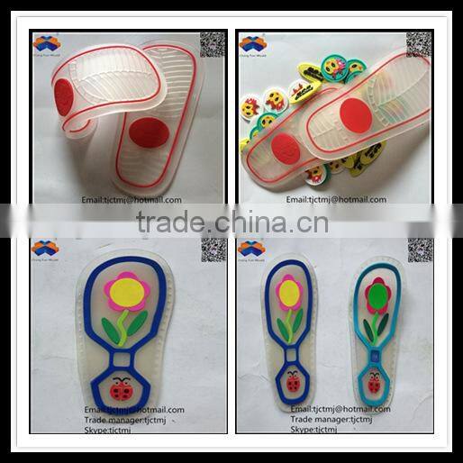 Different type fashionable customized OEM PVC soft rubber shoe soles