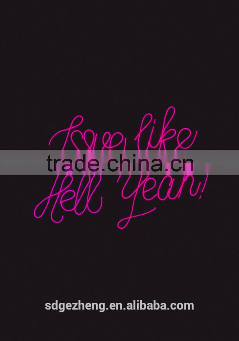 Hot sale electroluminescent wire for halloween and christmas decoration